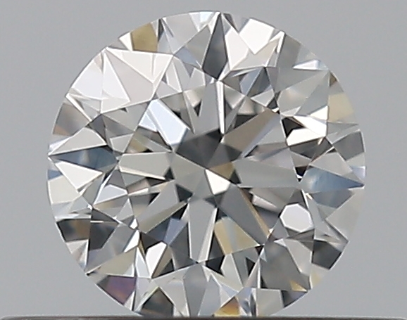0.35 CaratF-VS2 EX Cut Round Diamond