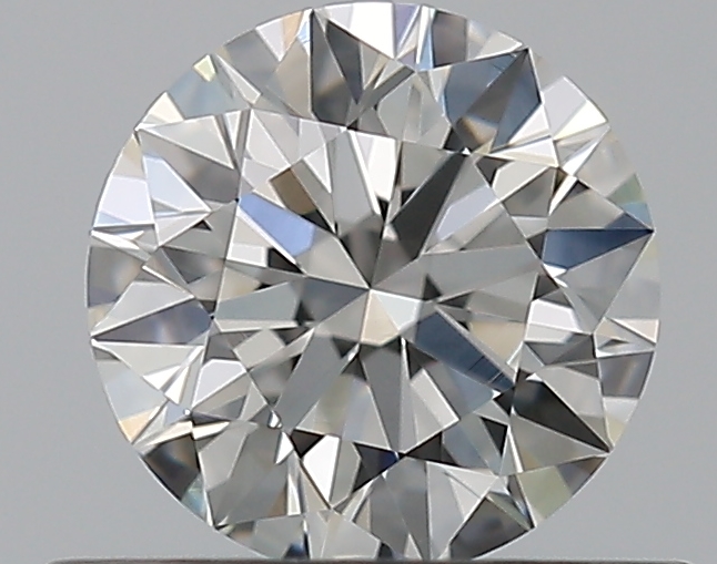 0.53 CaratH-VVS2 EX Cut Round Diamond