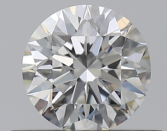 0.43 CaratH-VVS2 EX Cut Round Diamond