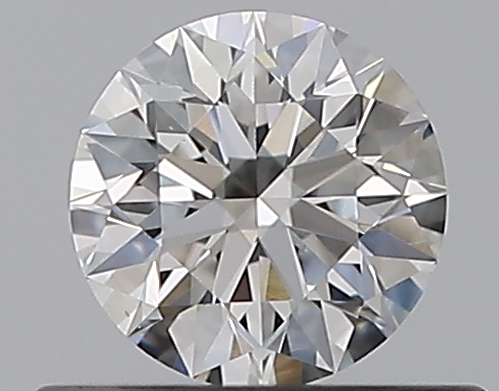 0.37 CaratF-VS1 EX Cut Round Diamond