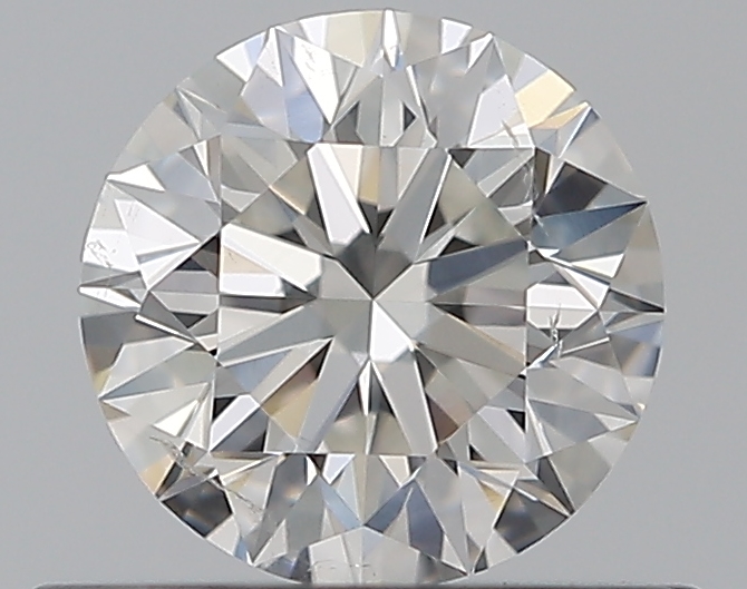 0.53 CaratG-SI2 EX Cut Round Diamond