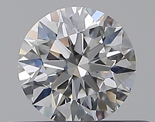0.38 CaratF-VS1 EX Cut Round Diamond