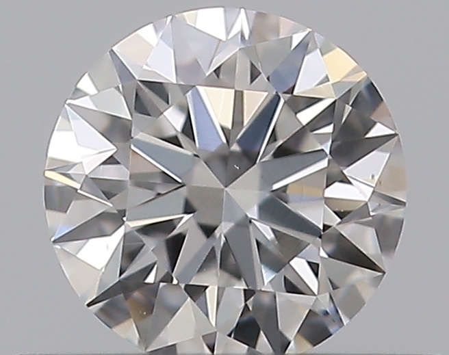 0.33 CaratF-VS2 EX Cut Round Diamond