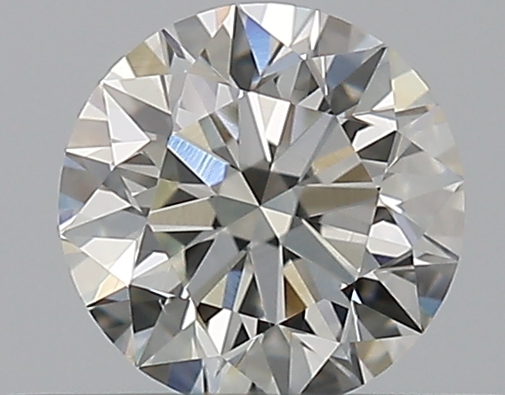 0.37 CaratJ-VS2 EX Cut Round Diamond