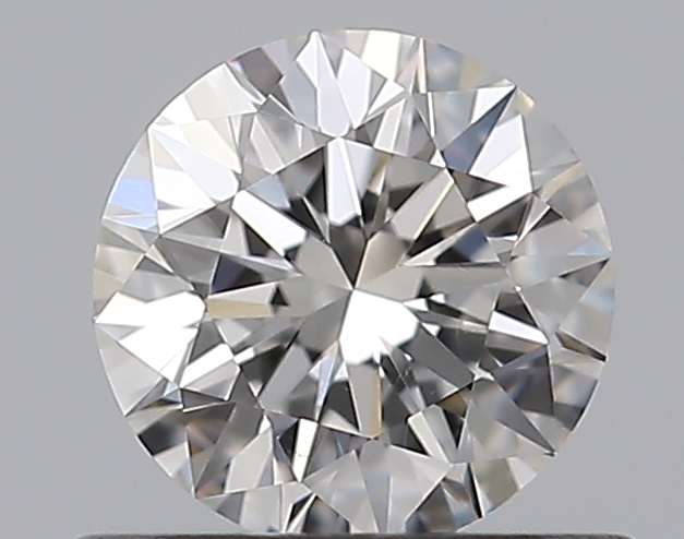 0.5 CaratF-VS2 EX Cut Round Diamond