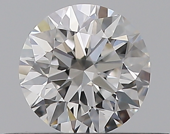 0.36 CaratF-VVS2 EX Cut Round Diamond