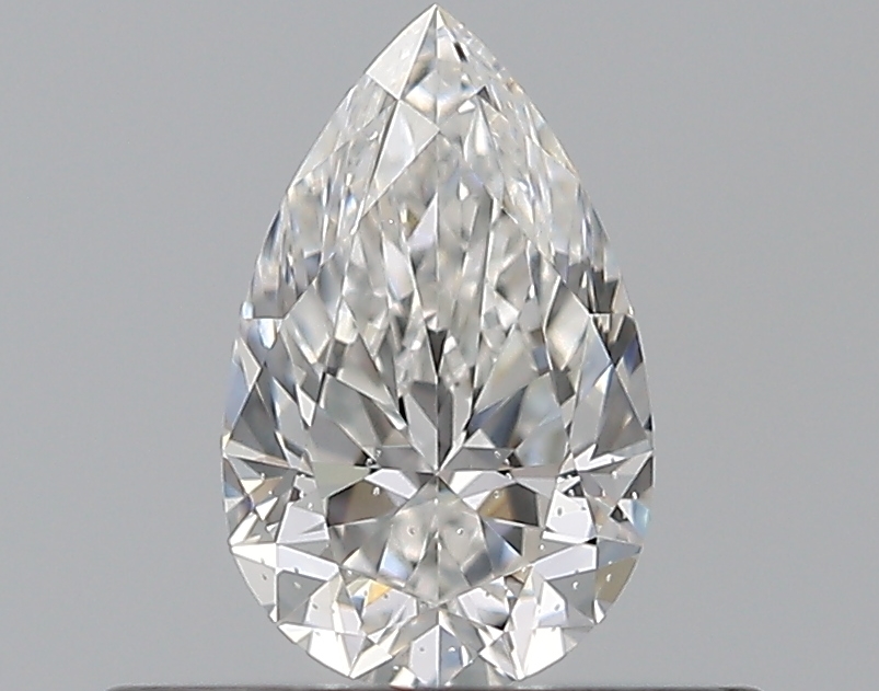 0.35 CaratF-SI2 - Cut Pear Diamond