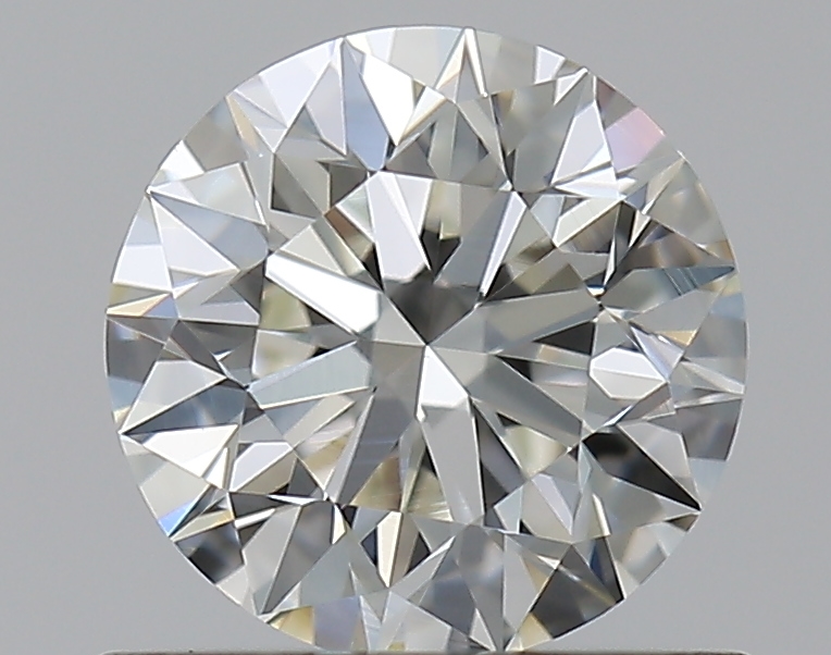0.7 CaratJ-VS1 EX Cut Round Diamond