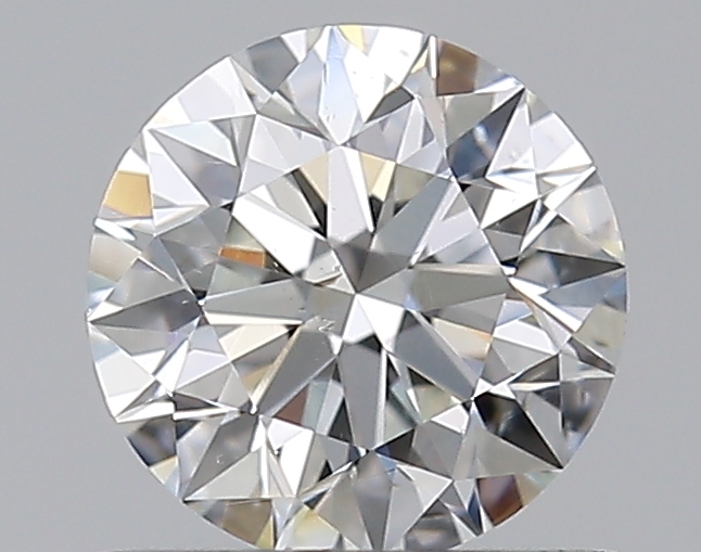 0.53 CaratH-SI2 EX Cut Round Diamond