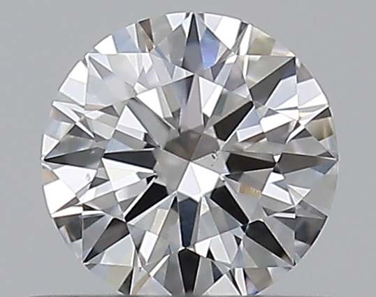 0.33 CaratE-VS2 EX Cut Round Diamond