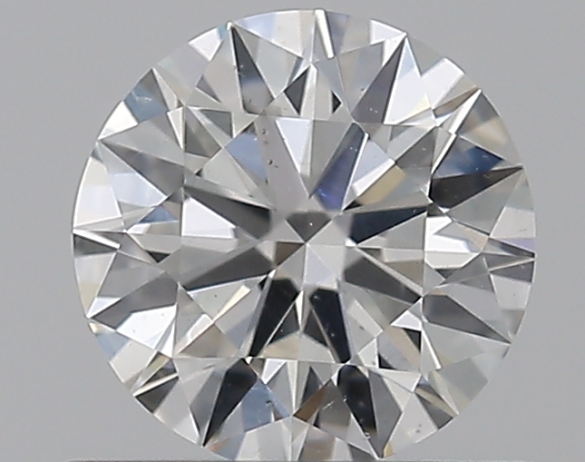 0.5 CaratF-SI1 EX Cut Round Diamond
