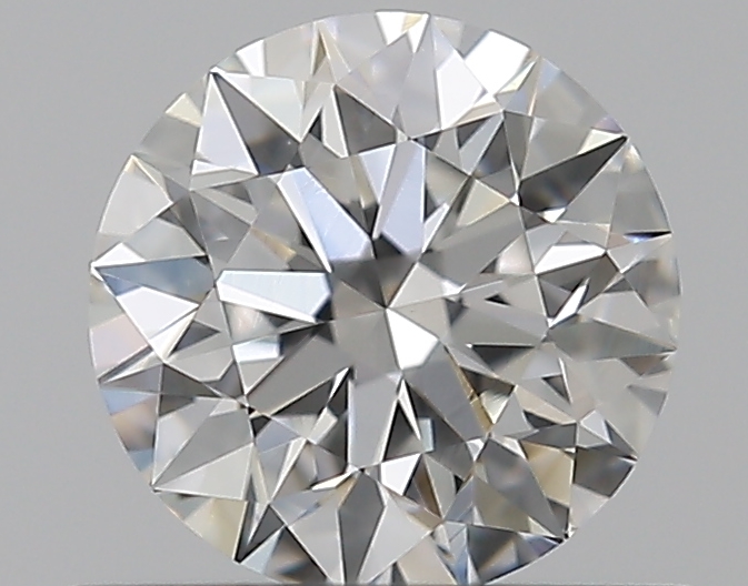0.55 CaratF-VS1 EX Cut Round Diamond