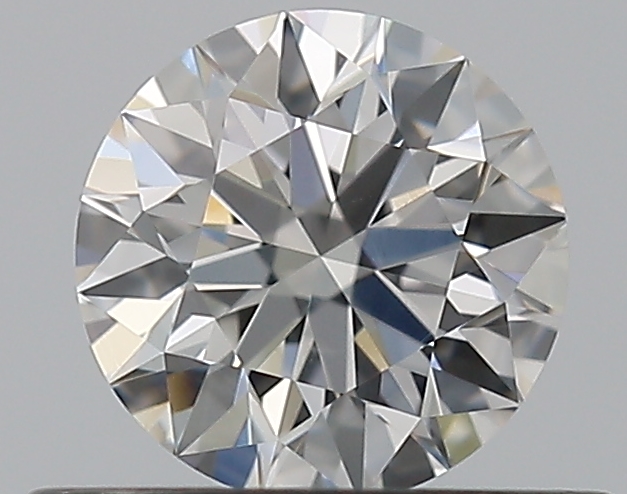 0.46 CaratF-VS2 EX Cut Round Diamond