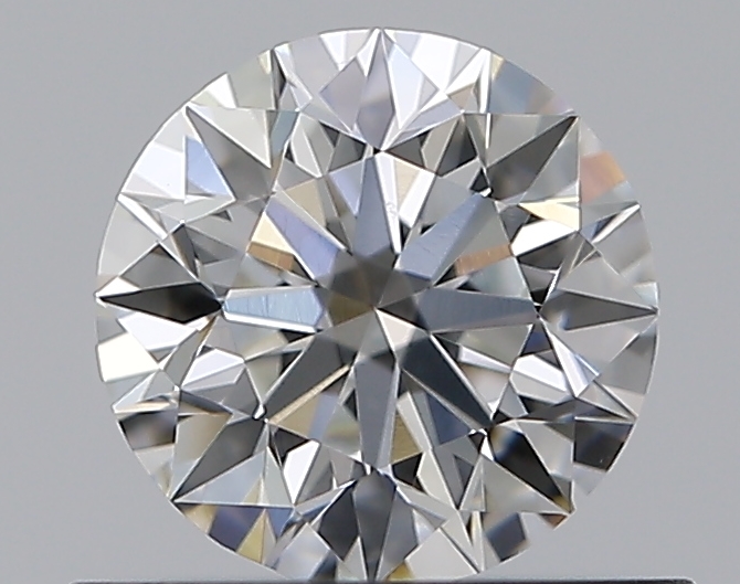 0.56 CaratF-VS2 EX Cut Round Diamond