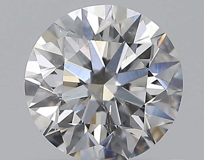 0.7 CaratH-SI2 EX Cut Round Diamond