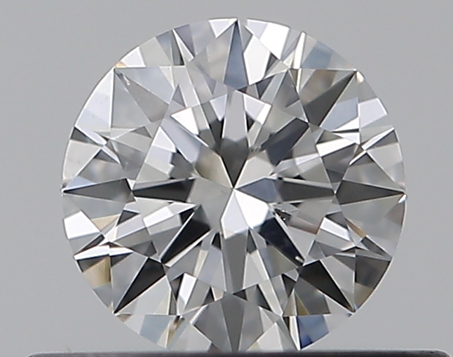 0.38 CaratF-SI1 EX Cut Round Diamond