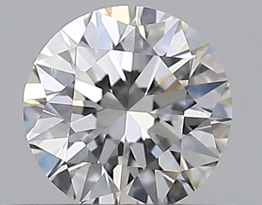 0.3 CaratF-VVS2 EX Cut Round Diamond