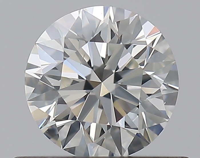 0.5 CaratI-VS2 EX Cut Round Diamond