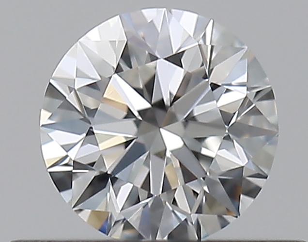 0.38 CaratF-VVS1 EX Cut Round Diamond