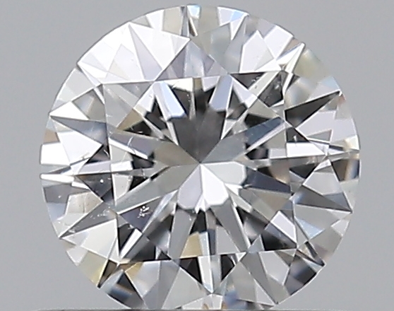 0.4 CaratE-SI2 EX Cut Round Diamond