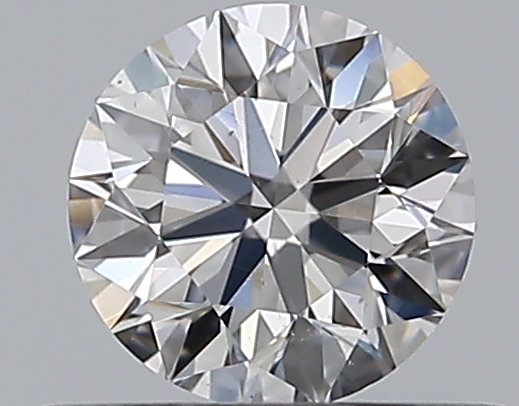 0.36 CaratD-SI1 EX Cut Round Diamond
