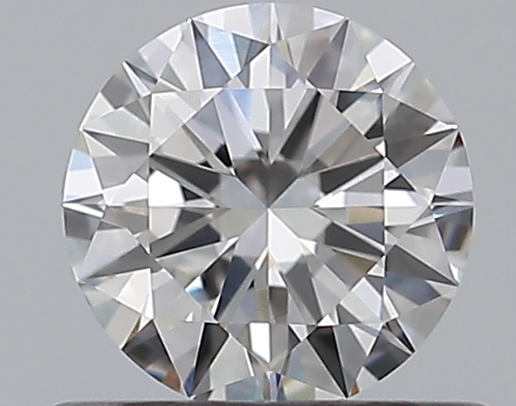 0.49 CaratF-VVS2 EX Cut Round Diamond