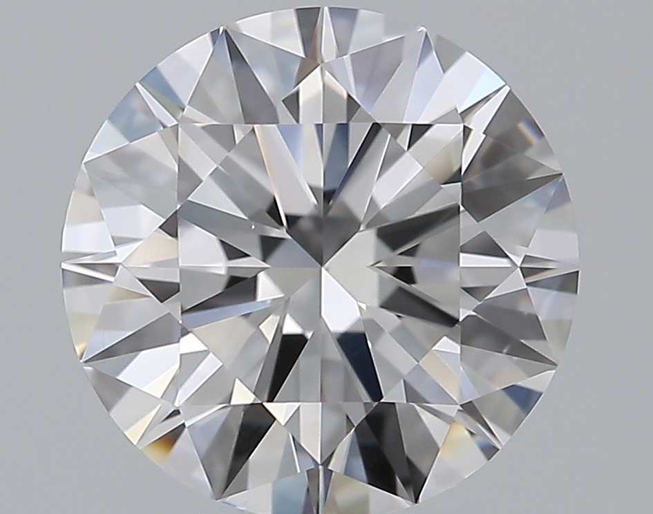 2.22 CaratD-VS1 EX Cut Round Diamond