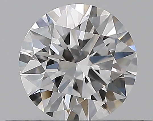 0.33 CaratD-VVS2 EX Cut Round Diamond