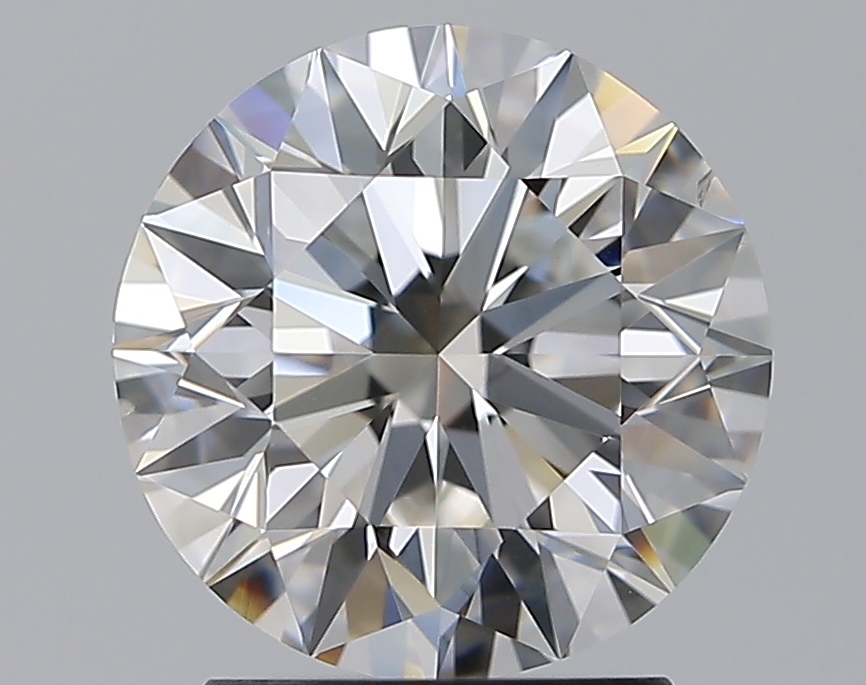 2.21 CaratH-SI1 EX Cut Round Diamond