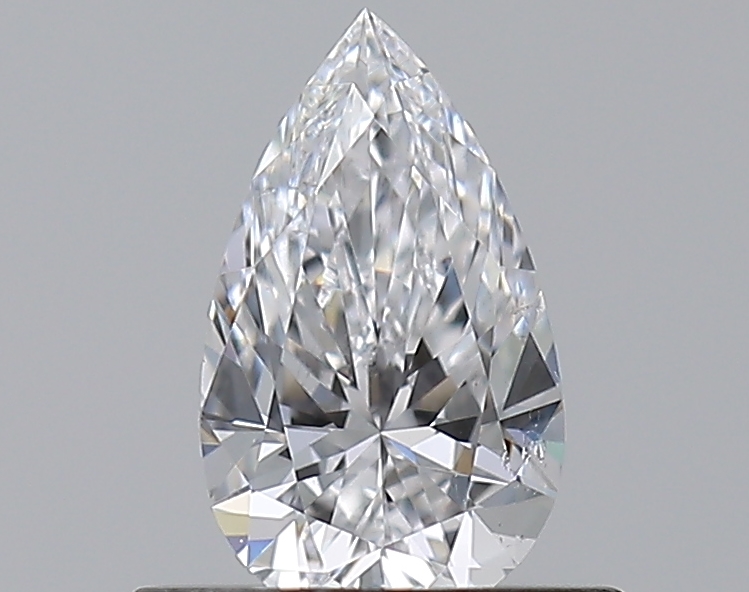 0.5 CaratD-SI1 - Cut Pear Diamond