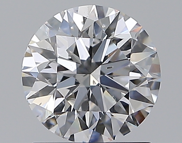 1.23 CaratD-SI1 EX Cut Round Diamond