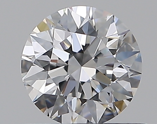 0.57 CaratD-VVS1 EX Cut Round Diamond
