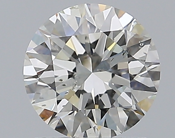1.01 CaratJ-SI2 EX Cut Round Diamond