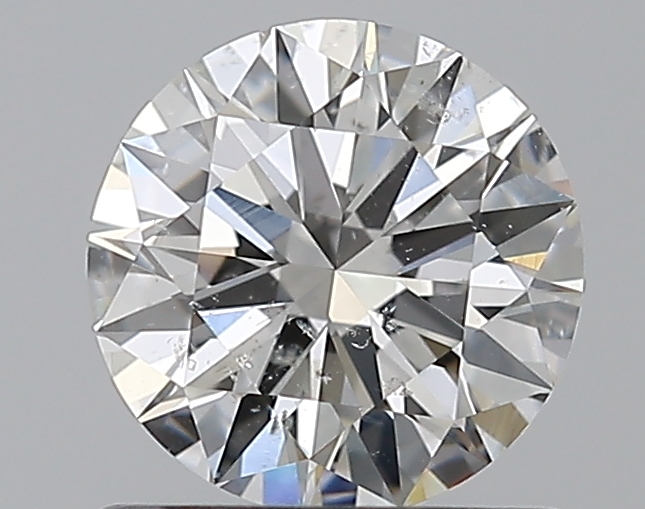 0.87 CaratG-SI2 EX Cut Round Diamond