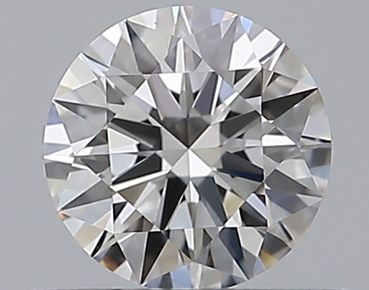 0.37 CaratF-VS1 EX Cut Round Diamond