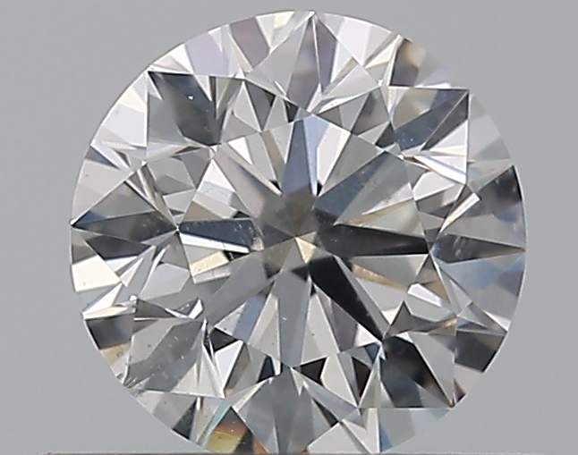0.52 CaratE-SI2 EX Cut Round Diamond