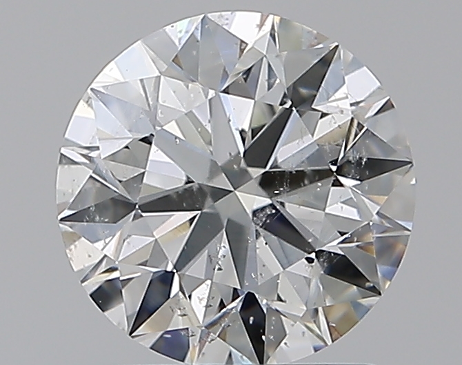 1.51 CaratG-SI2 EX Cut Round Diamond