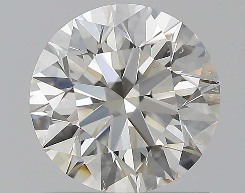 1.03 CaratJ-SI2 EX Cut Round Diamond