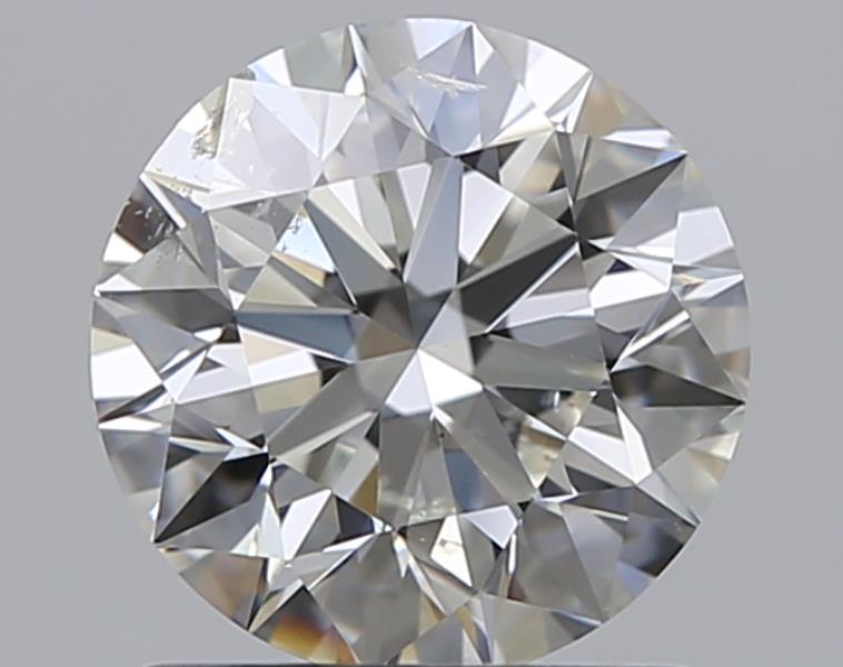 1 CaratH-SI2 EX Cut Round Diamond