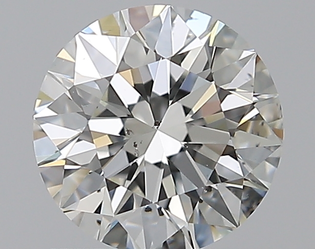 0.91 CaratI-SI1 EX Cut Round Diamond