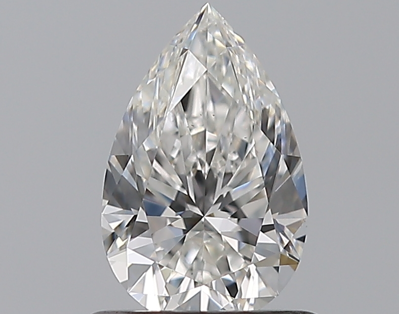 0.72 CaratF-VS2 - Cut Pear Diamond
