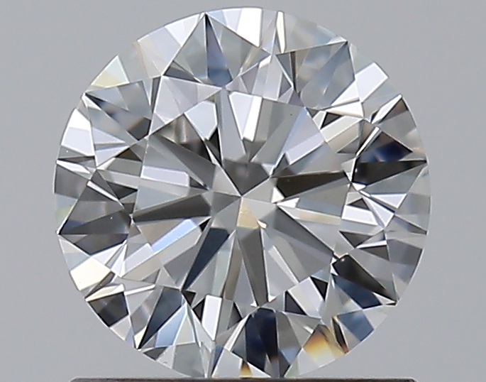 0.96 CaratG-VS2 EX Cut Round Diamond