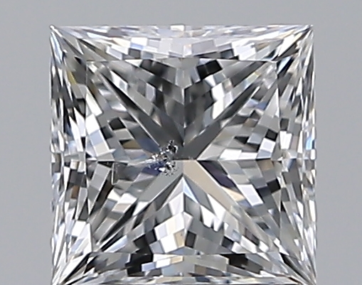 1 CaratE-SI2 - Cut Princess Diamond
