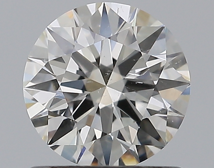 0.82 CaratJ-SI2 EX Cut Round Diamond