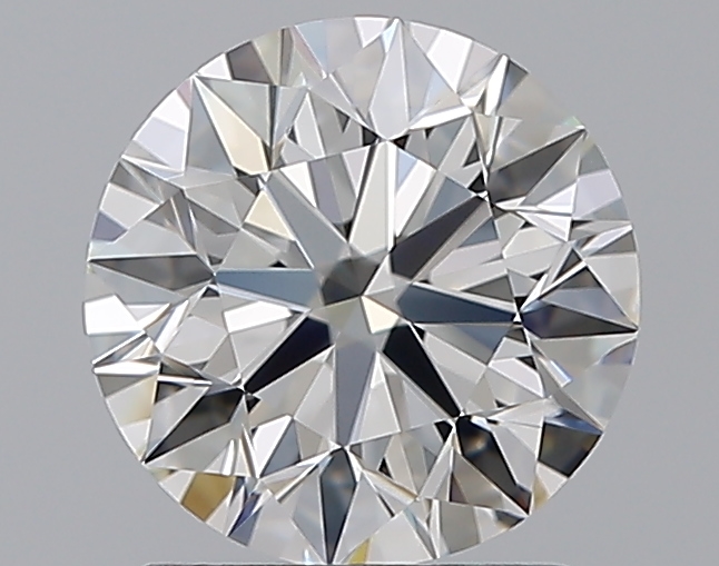 1.7 CaratG-VVS2 EX Cut Round Diamond