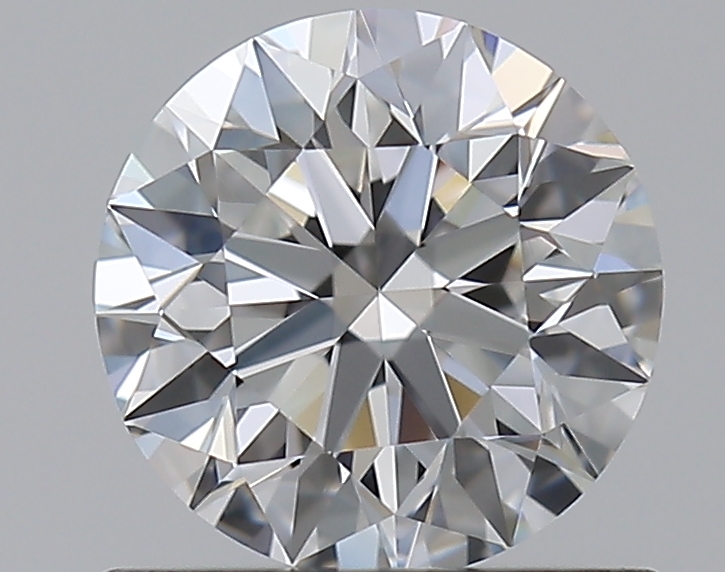 0.8 CaratF-VVS1 EX Cut Round Diamond