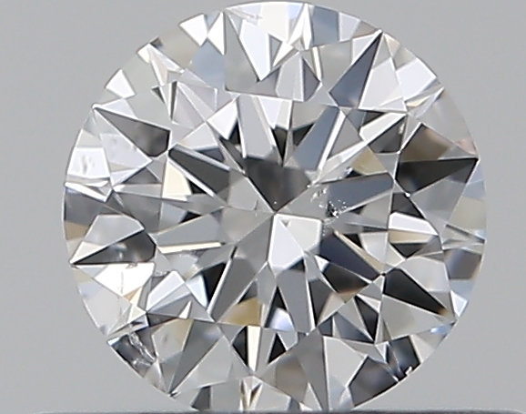 0.4 CaratE-SI2 EX Cut Round Diamond