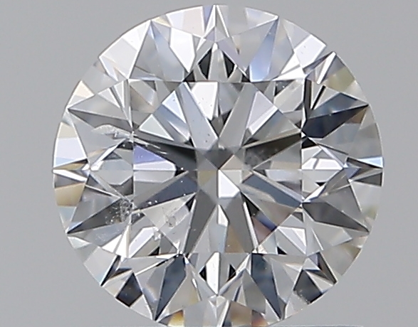 0.96 CaratE-SI2 EX Cut Round Diamond
