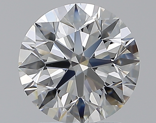 2.01 CaratH-VS1 EX Cut Round Diamond