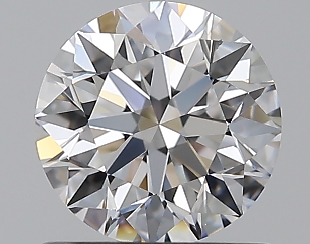 0.9 CaratD-VS2 EX Cut Round Diamond